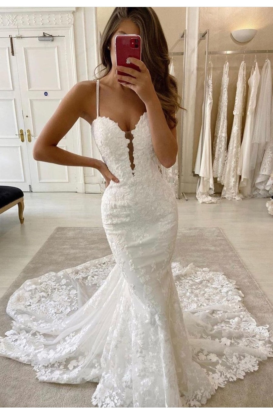 Modern Mermaid Wedding Dresses